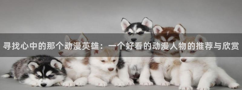 里番动漫h：寻找心中的那个动漫英雄：一个好看的动漫人物的推荐与欣赏